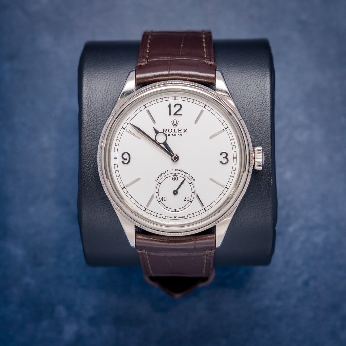 Rolex 1908 52509 White Gold – front