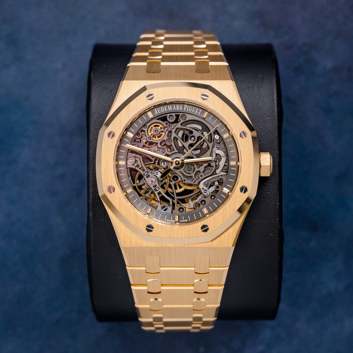 Audemars Piguet Royal Oak 15407BA.OO.1220BA.01 Yellow Gold – front