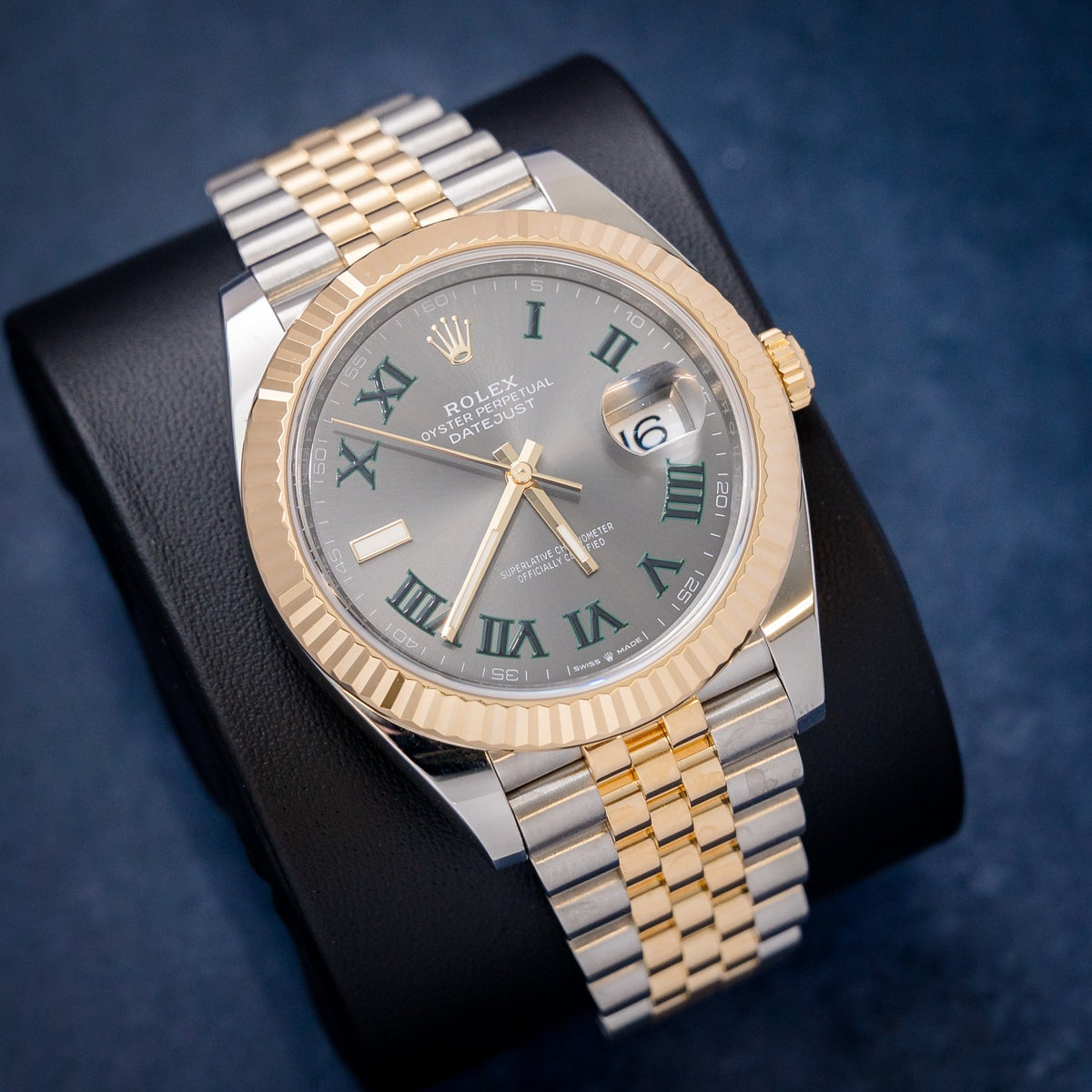Rolex Datejust 126333 Steel & Yellow Gold – dial close-up
