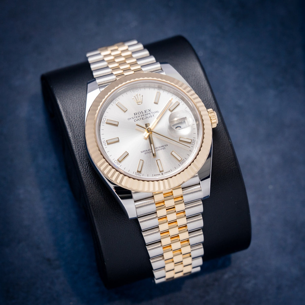 Rolex Datejust 126333 Steel & Yellow Gold – dial close-up