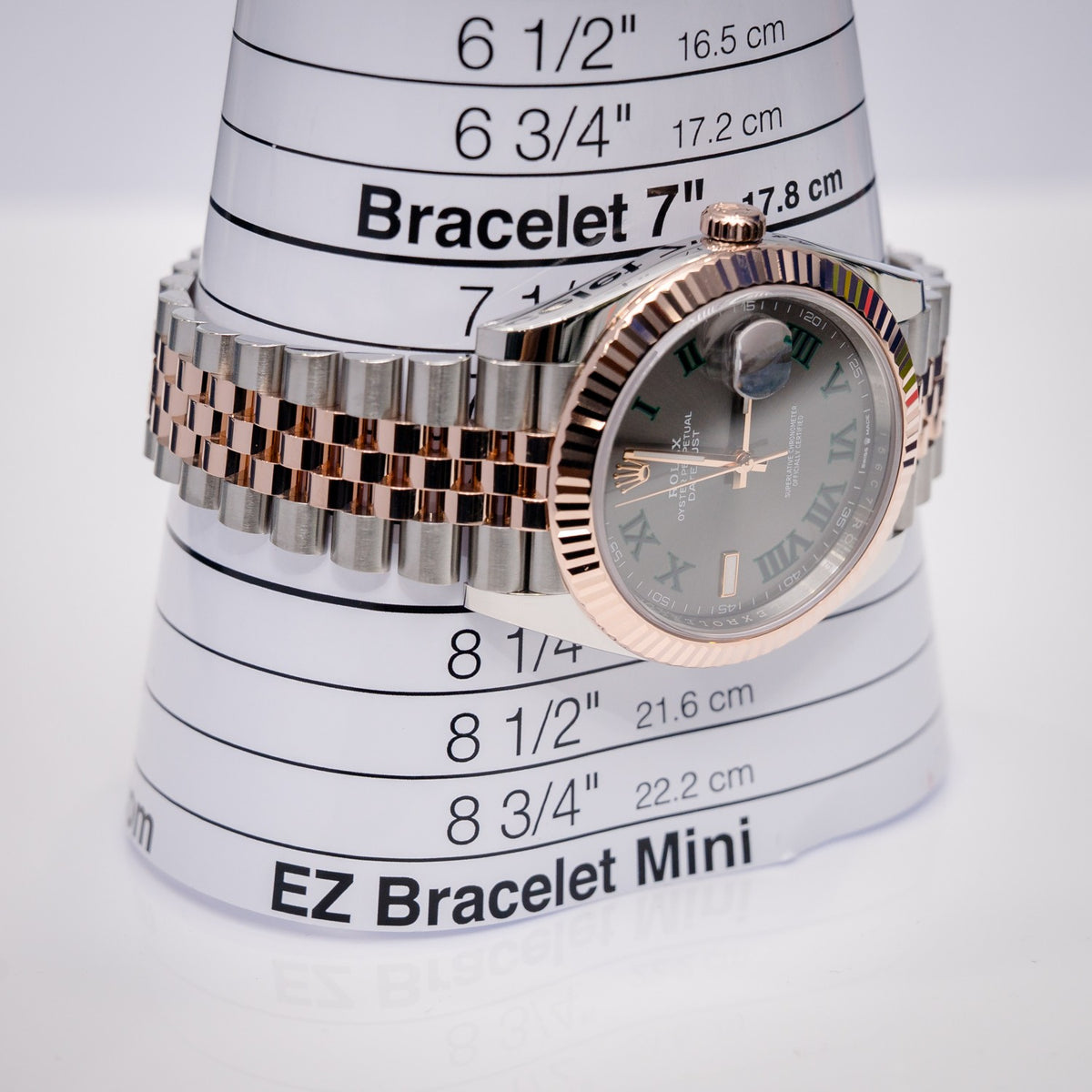 Rolex Datejust 126331 Steel & Rose Gold – detail