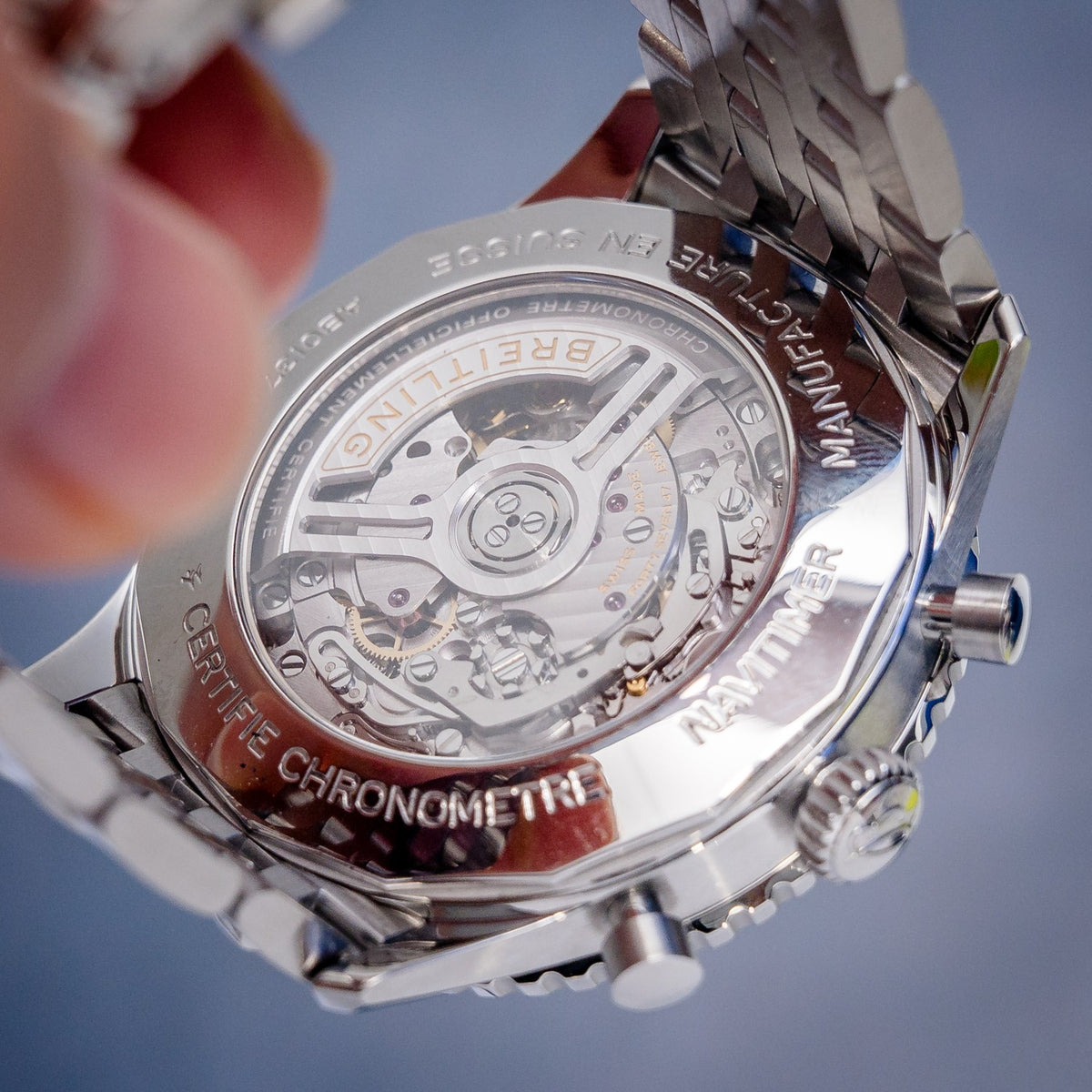 Breitling Navitimer 1 B01 Chronograph AB0137 – box & papers