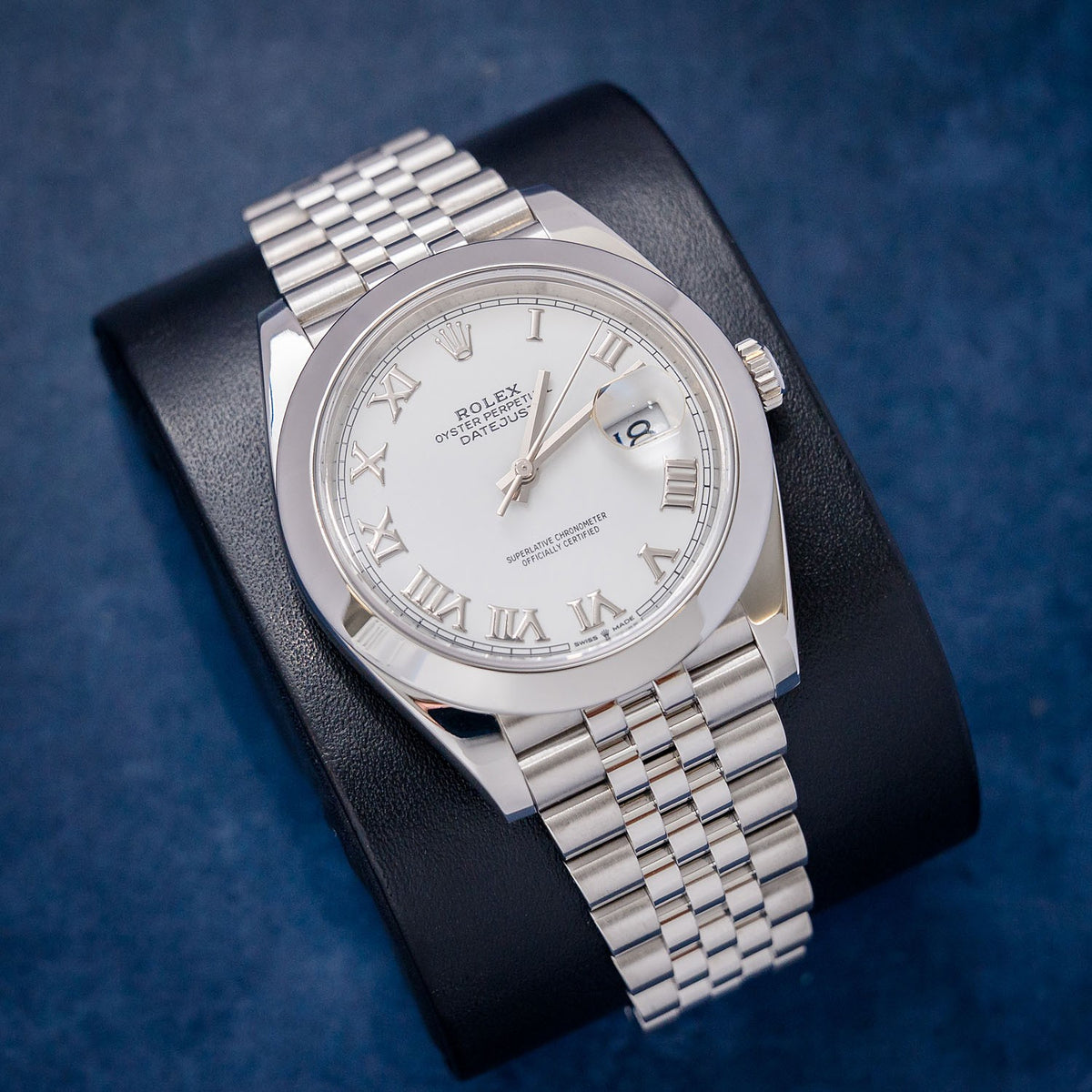 Rolex Datejust 126300 – dial close-up