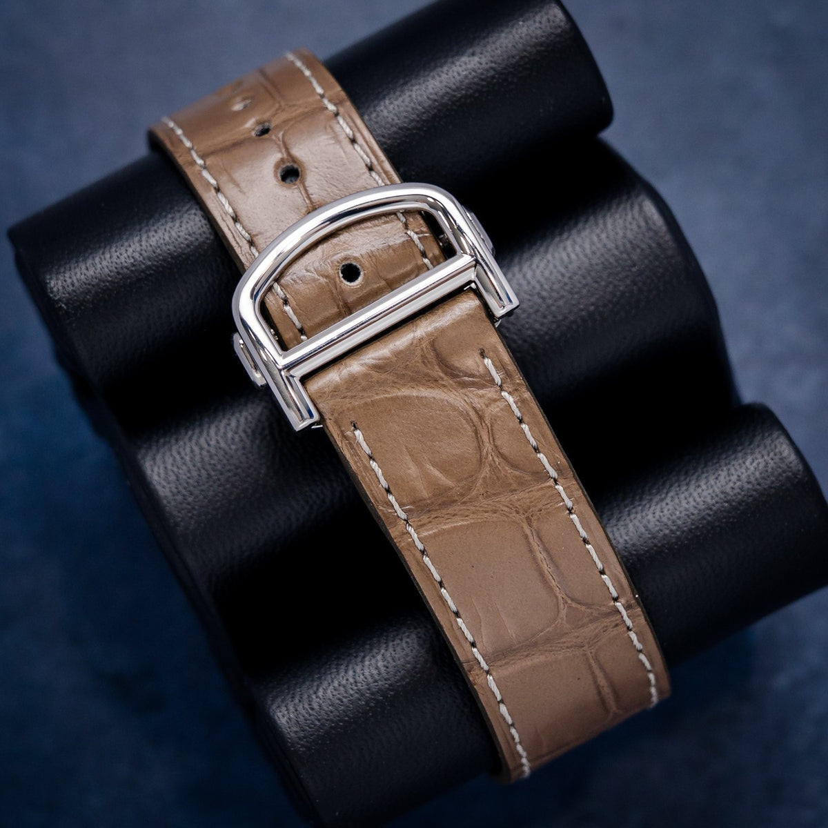 Cartier Santos Large WSSA0065 Steel Chocolate Gradient Dial – bracelet