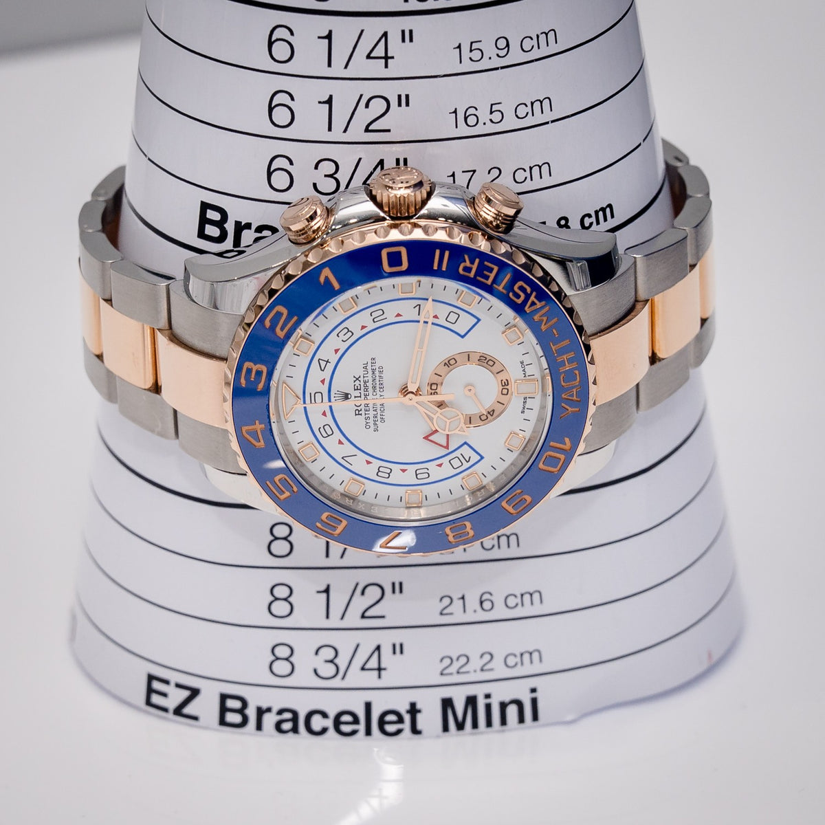 Rolex Yacht-Master II 116681 Steel & Rose Gold – detail
