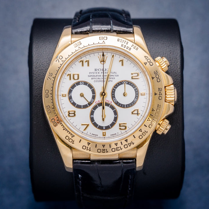 Rolex Daytona 16518 Yellow Gold – front