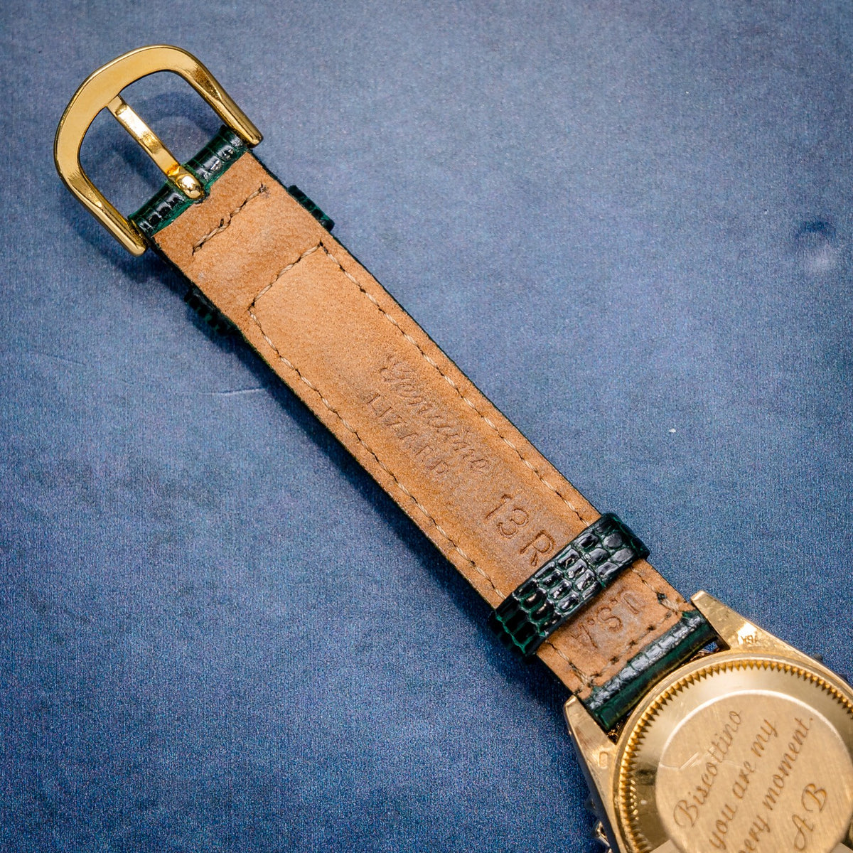 Rolex Datejust 6917 Yellow Gold – clasp