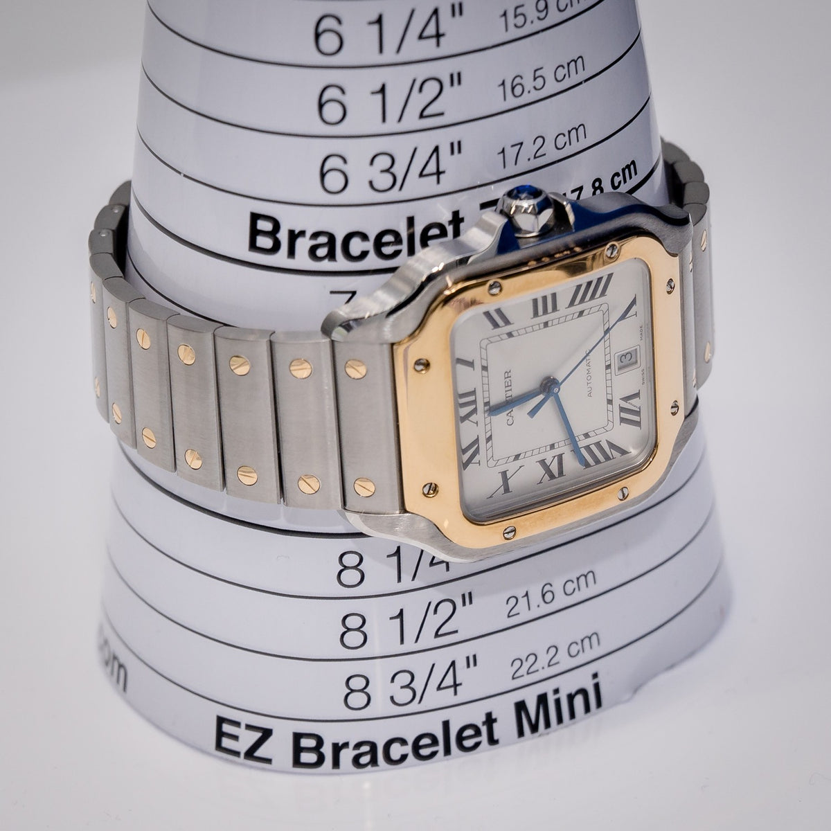Cartier Santos Large W2SA0009 / 4072 Steel & Yellow Gold – box & papers