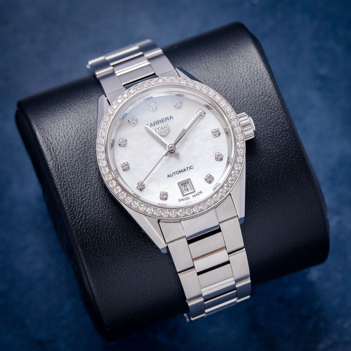 TAG Heuer Carrera Date WBN24140 – dial close-up