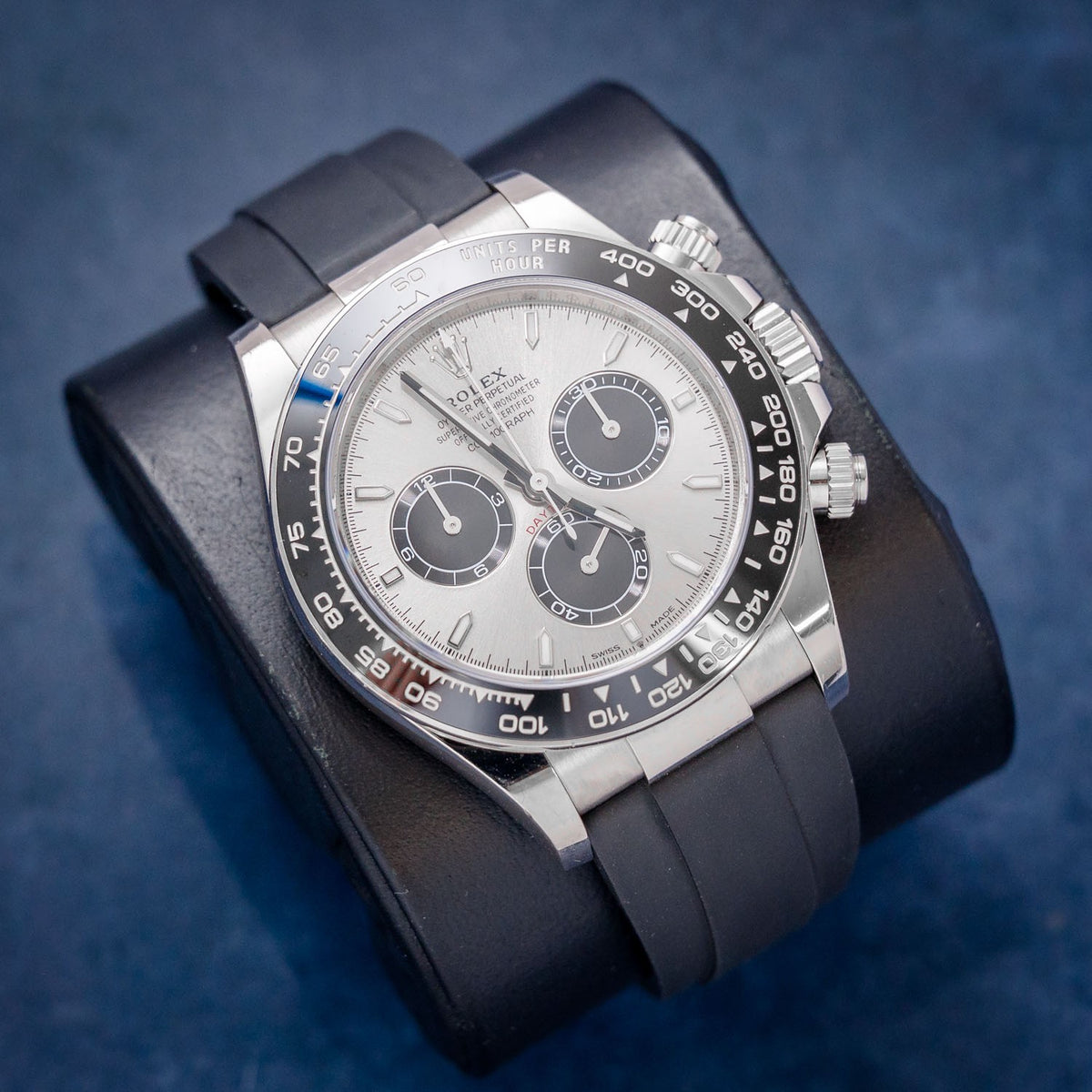 Rolex Daytona 126519LN – dial close-up