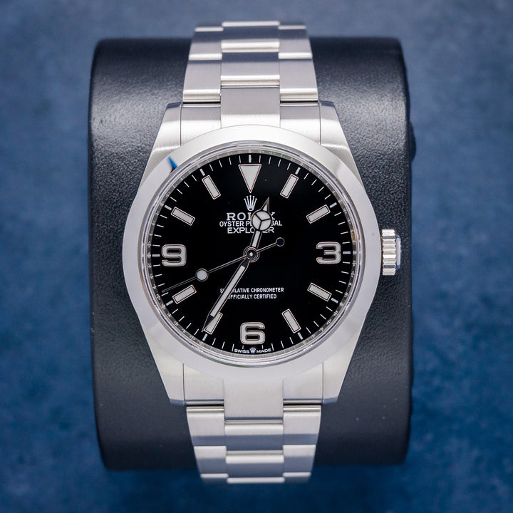 Rolex Explorer 224270 Steel Black Dial – front