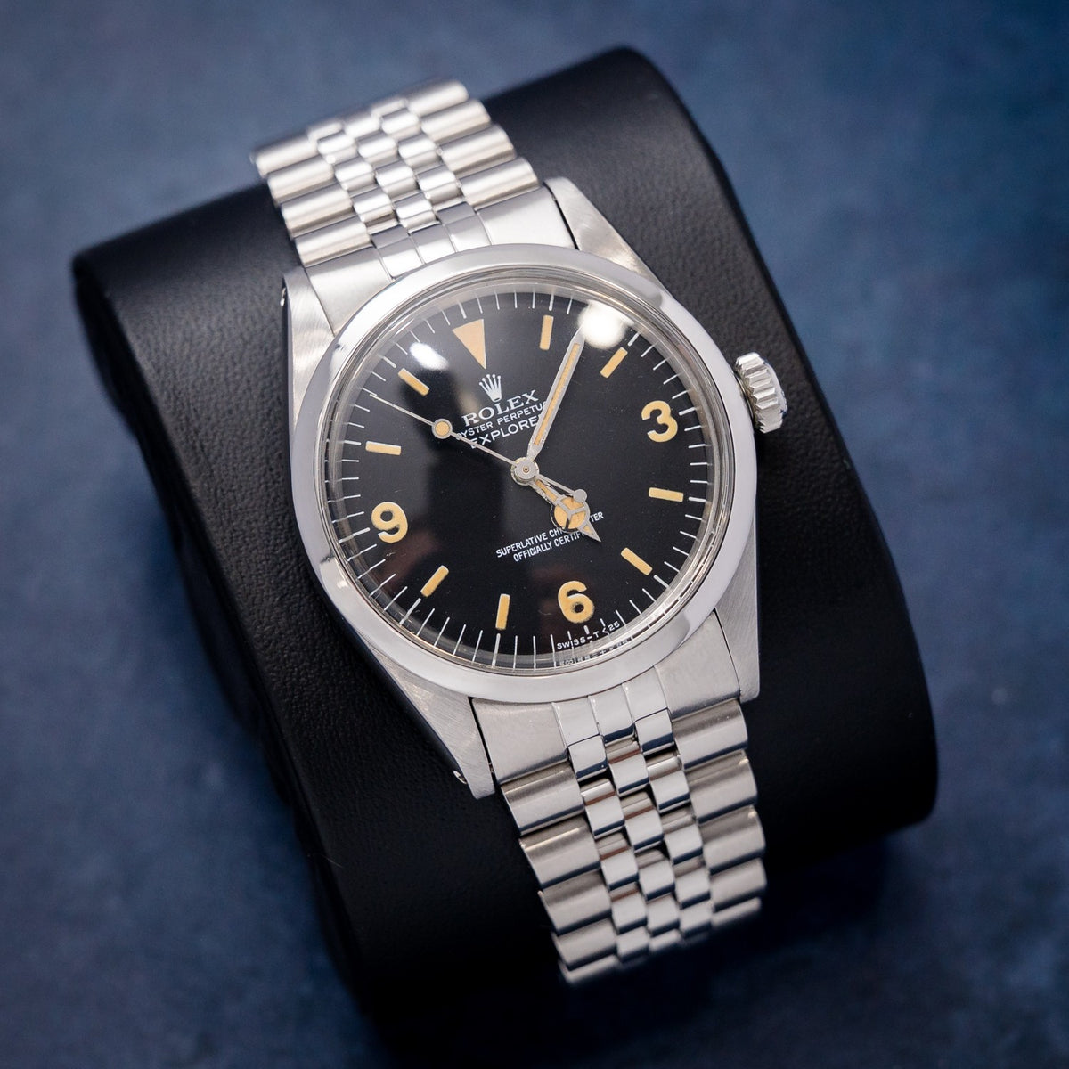 Rolex Explorer 1016 Vintage – dial close-up