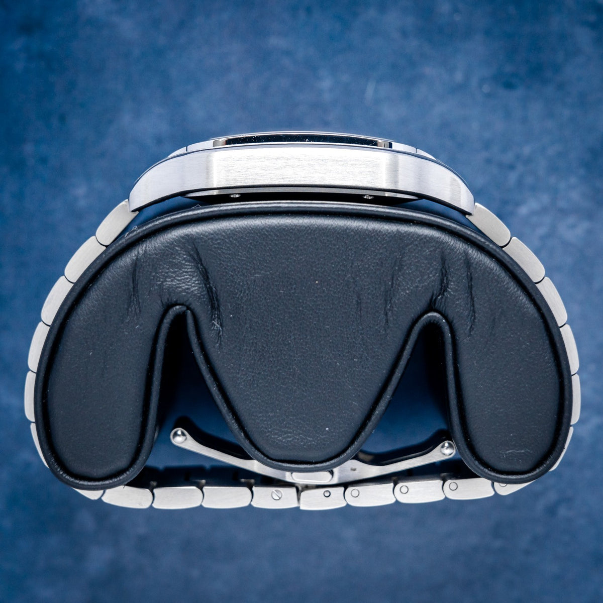 Cartier Santos Large WSSA0062 Steel Green Roman Dial – caseback