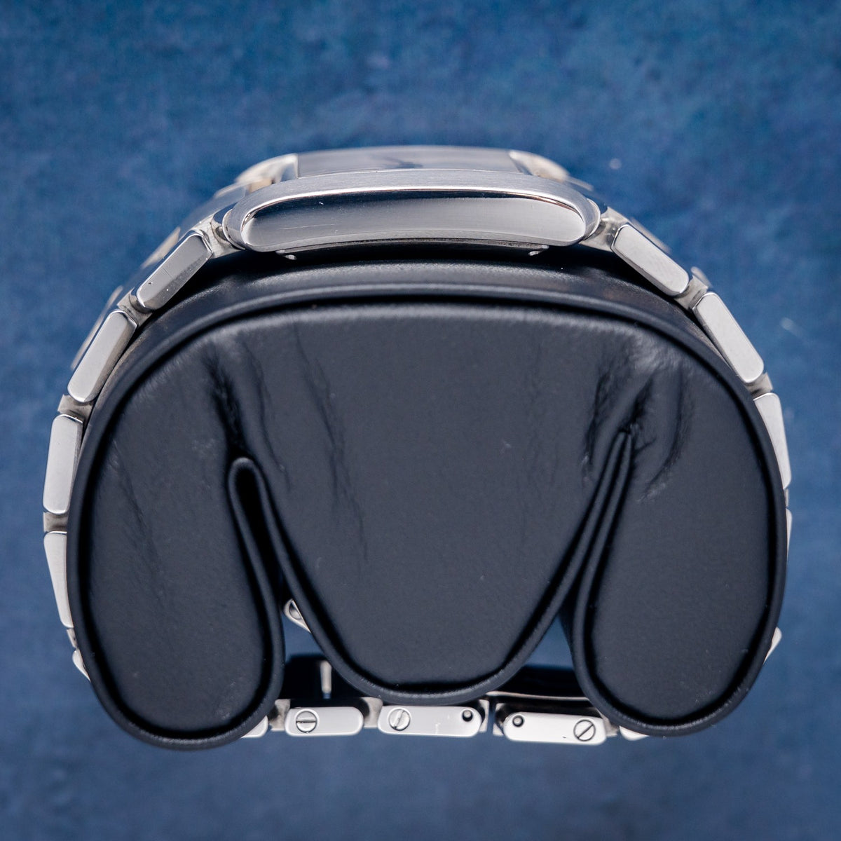 Cartier Tank Française Large W51005Q4 / 2302 Steel & Yellow Gold – caseback