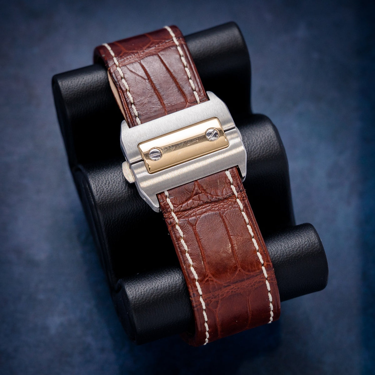 Cartier Santos 100 XL 2740 Steel & Yellow Gold – clasp