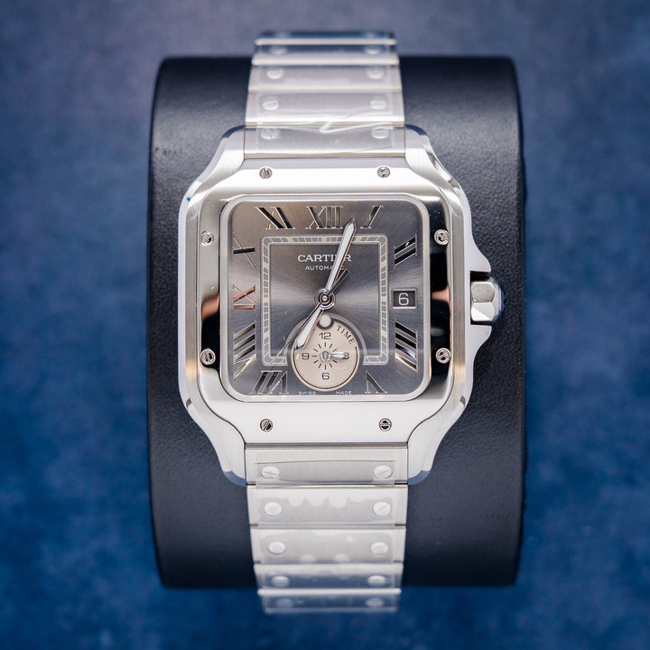 Cartier Santos WSSA0076 Charcoal Dial – front