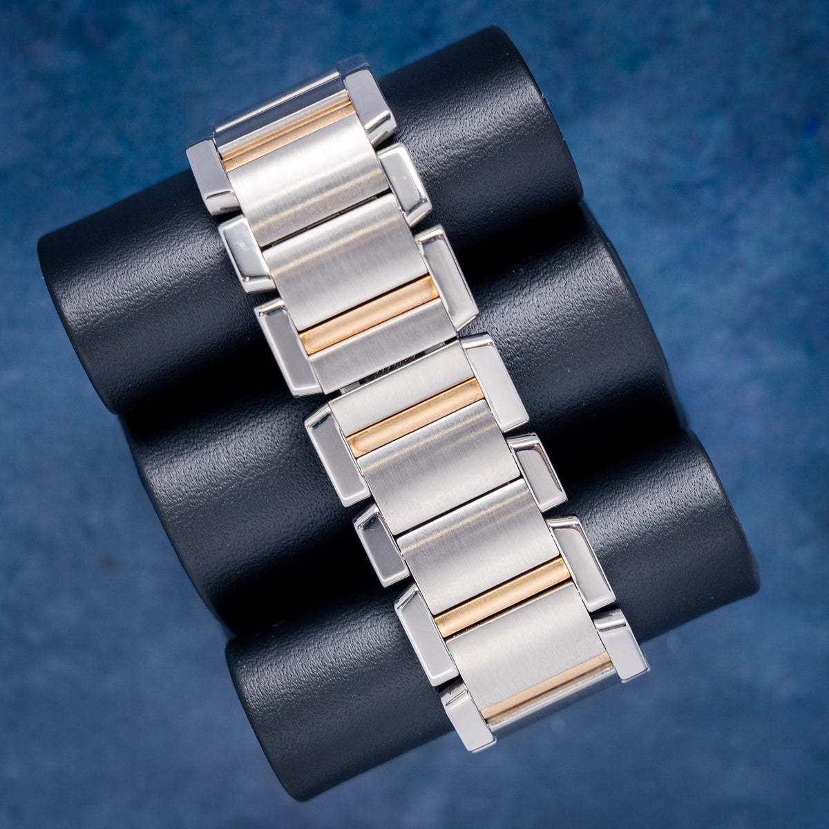 Cartier Tank Française Large W51005Q4 / 2302 Steel & Yellow Gold – clasp