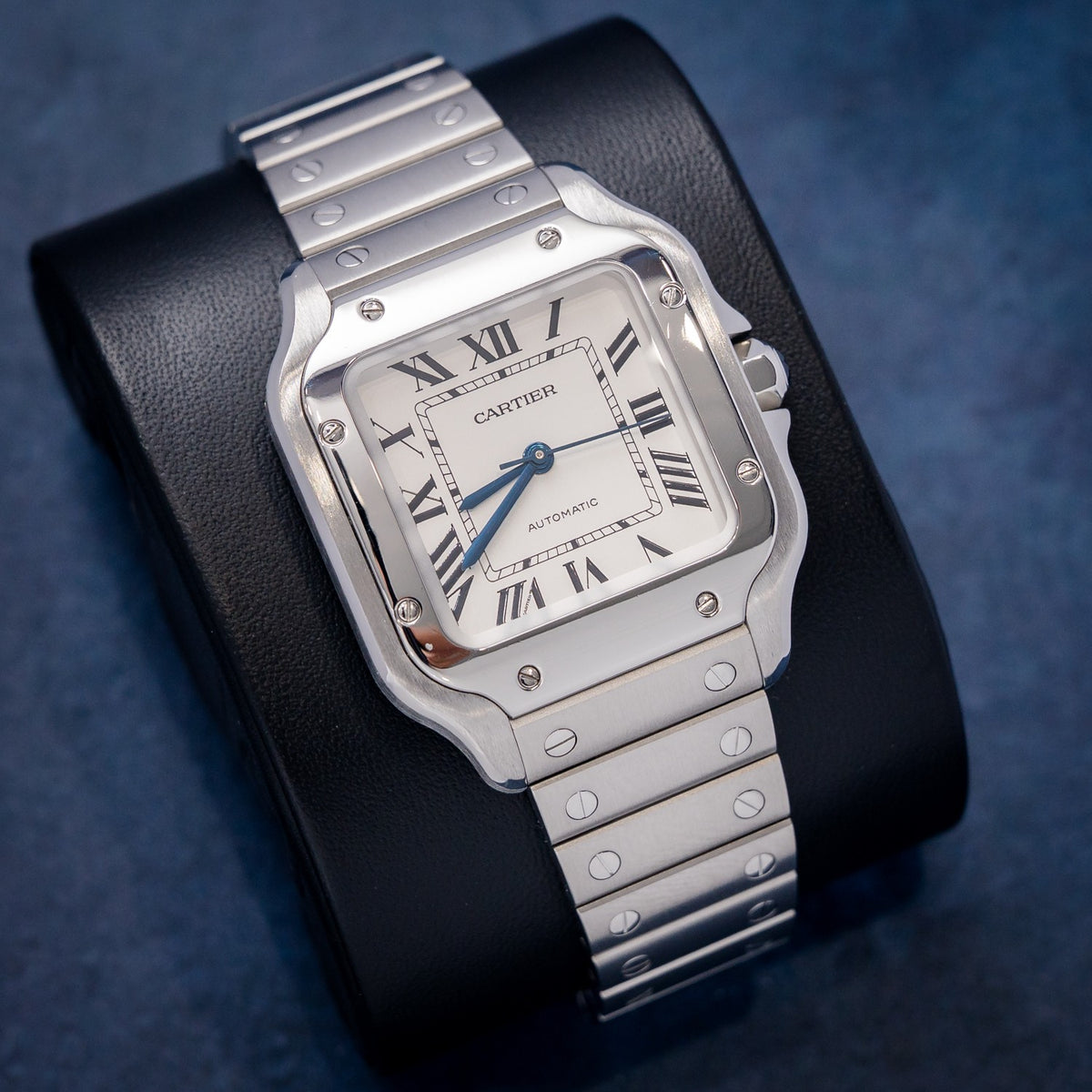 Cartier Santos WSSA0029 – dial close-up