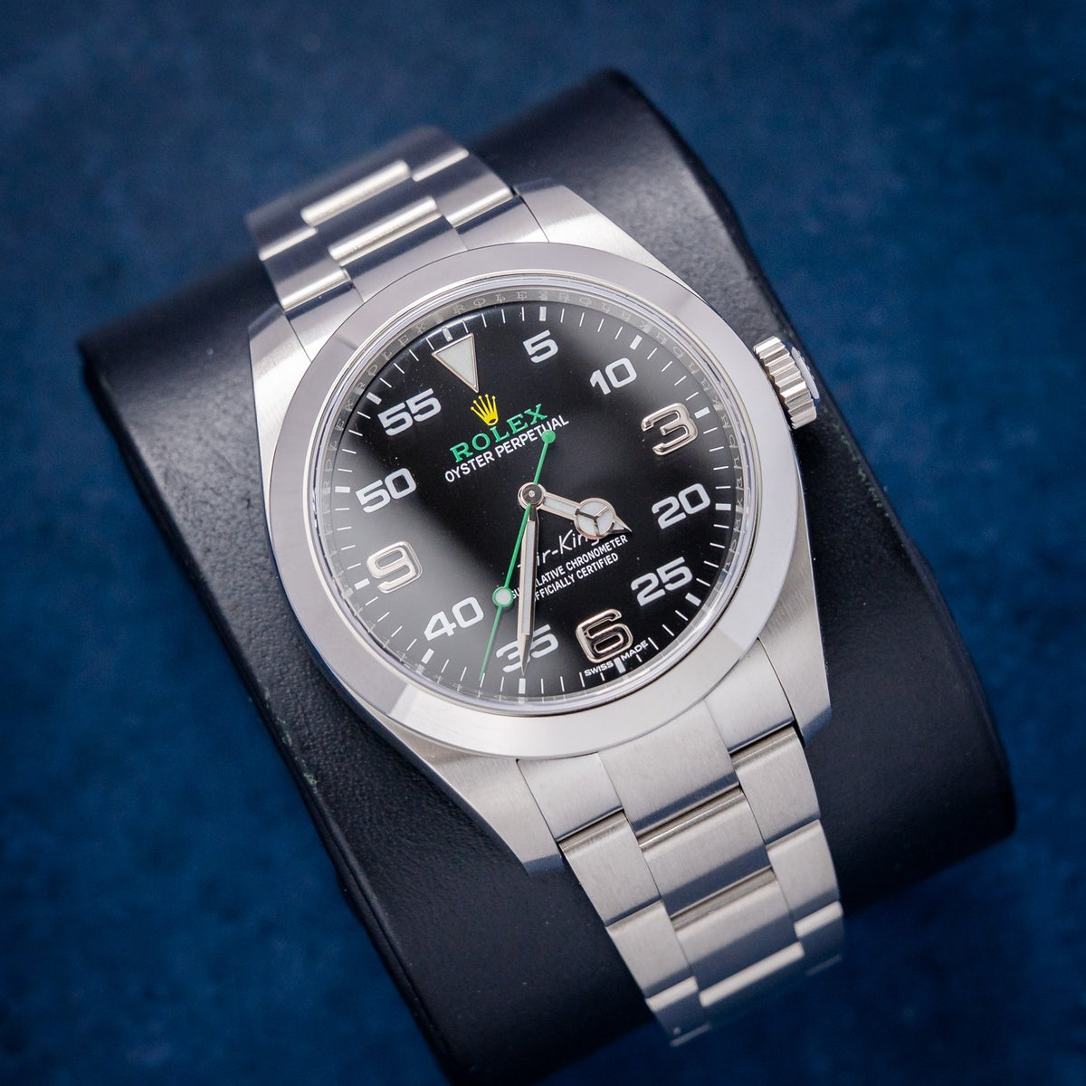 Rolex Air-King 116900 Steel Black Dial – clasp