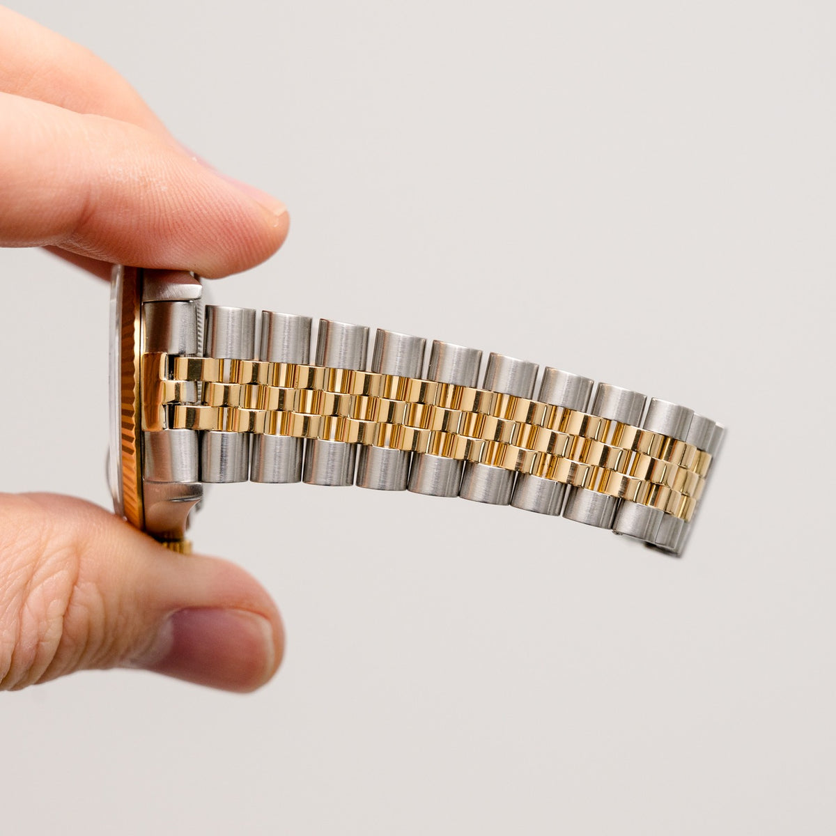 Rolex Datejust 16233 Steel & Yellow Gold – dial close-up