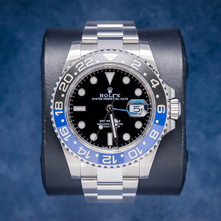 Rolex GMT-Master II 126710BLNR – front