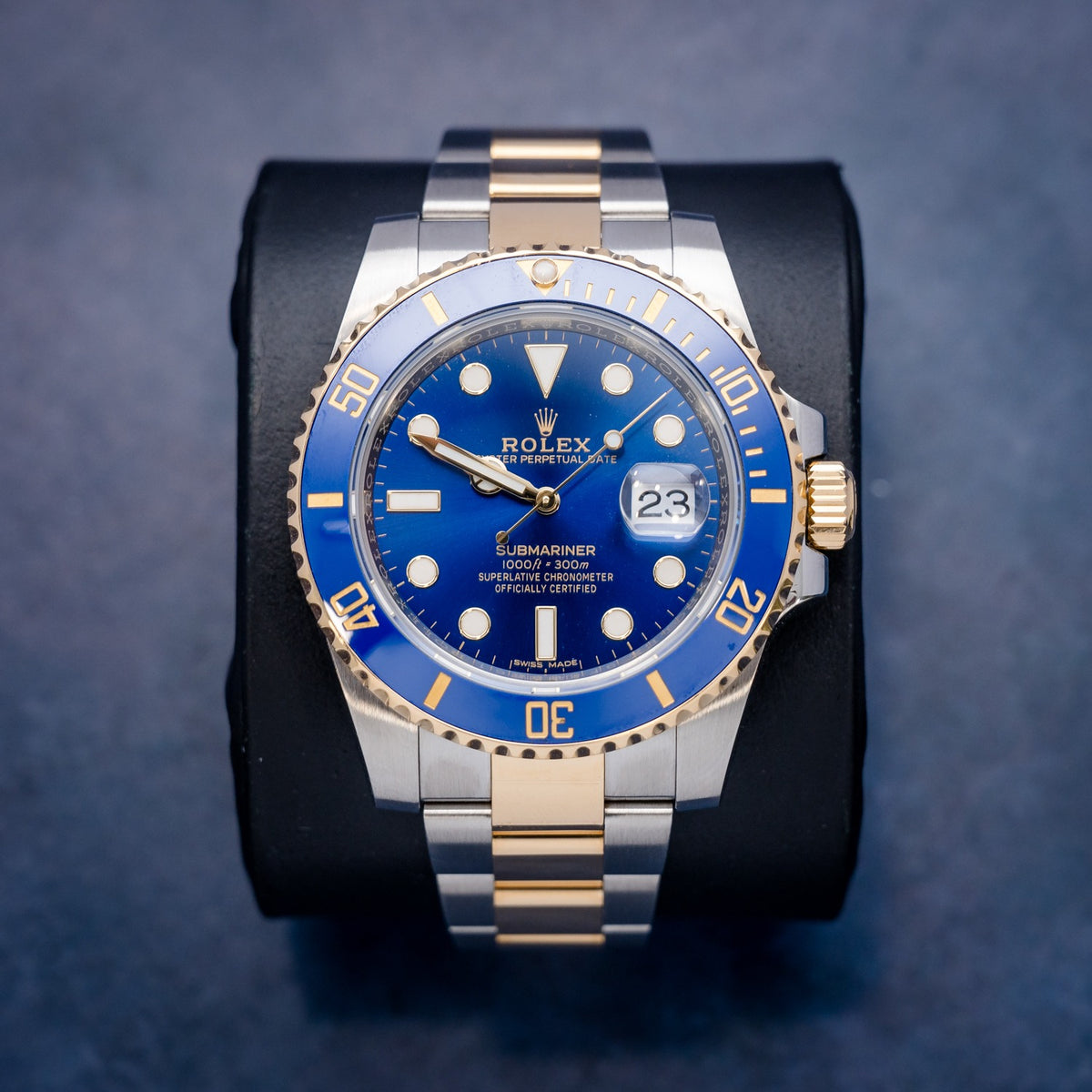 Rolex Submariner 116613LB Steel & Yellow Gold – front