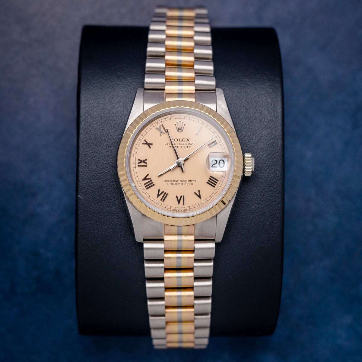 Rolex Datejust 68279 White Gold – front
