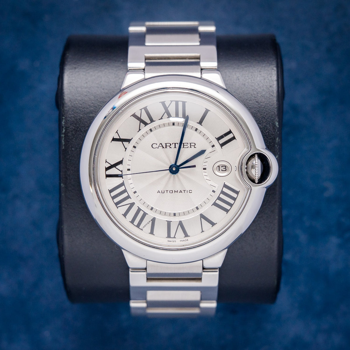 Cartier Ballon Bleu 214100QX Steel – front
