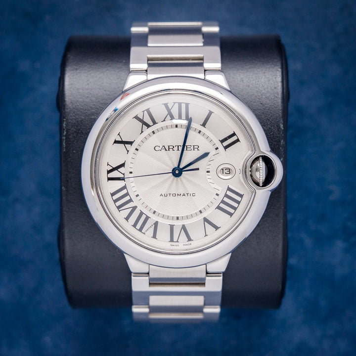 Cartier Ballon Bleu 214100QX Steel – front