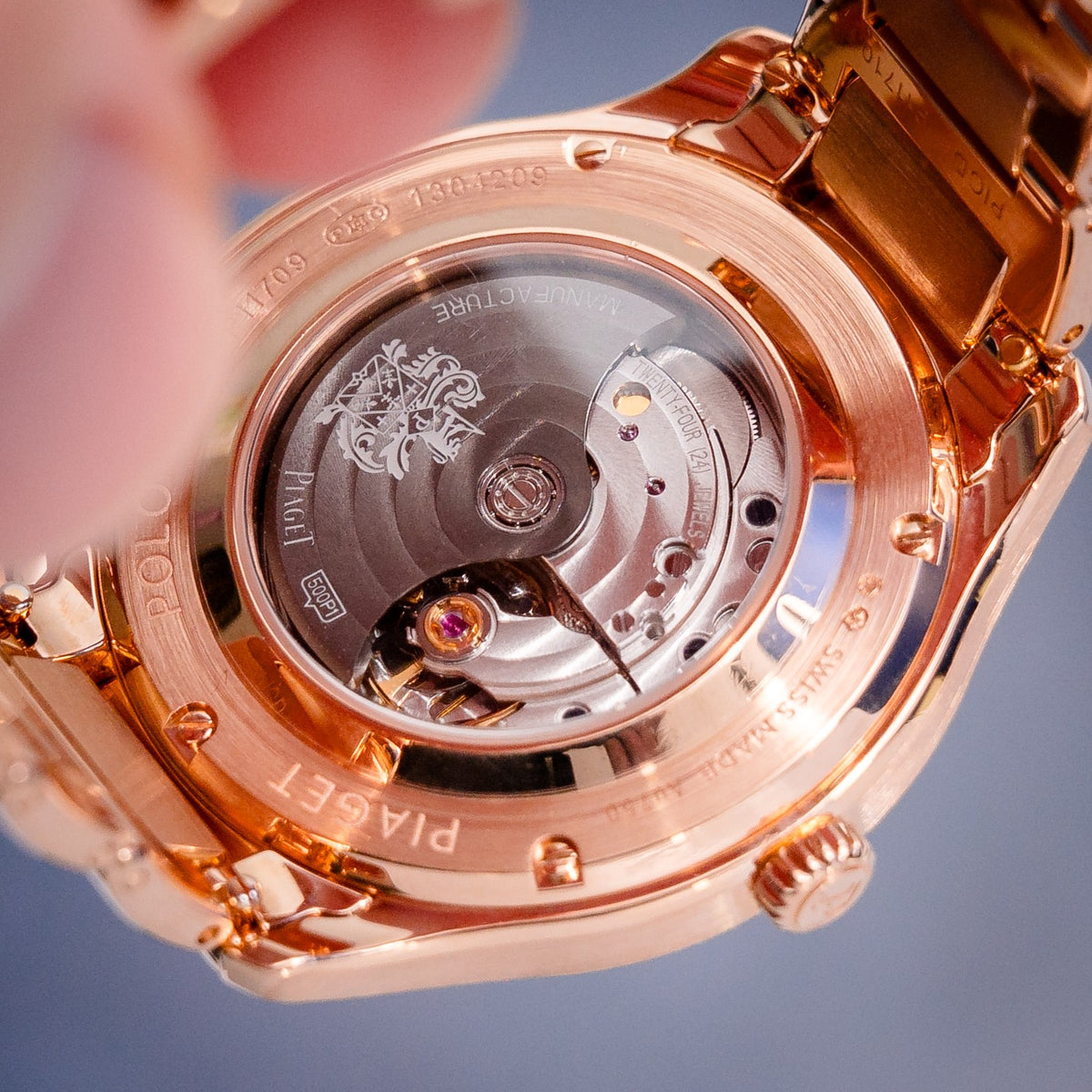 Piaget Polo Date Diamonds Rose Gold White Dial 36mm G0A46020 - [IB??]