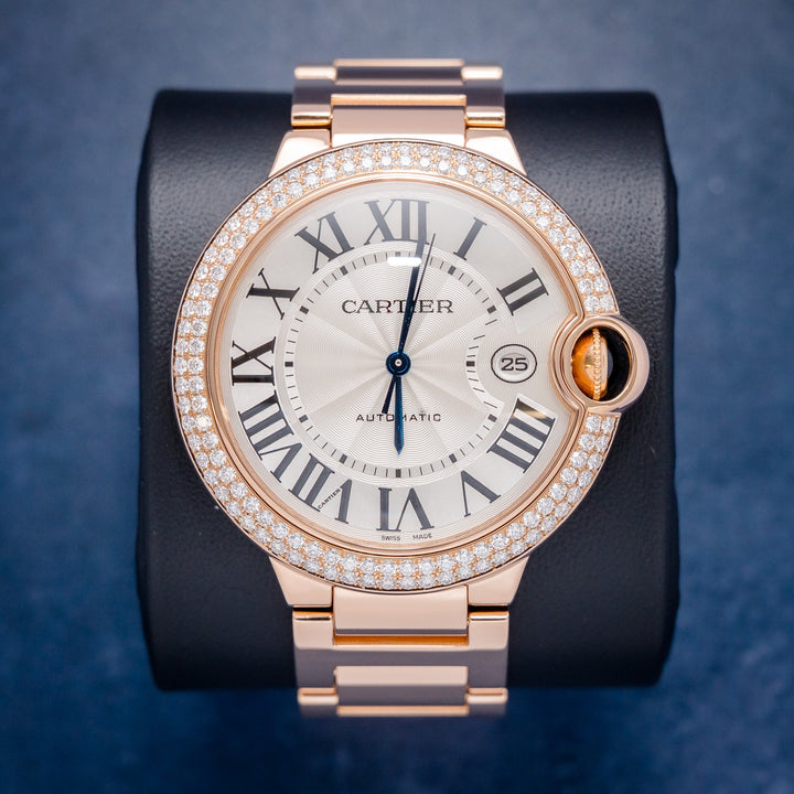 Cartier Ballon Bleu WE9008Z3 / 2999 Rose Gold – front