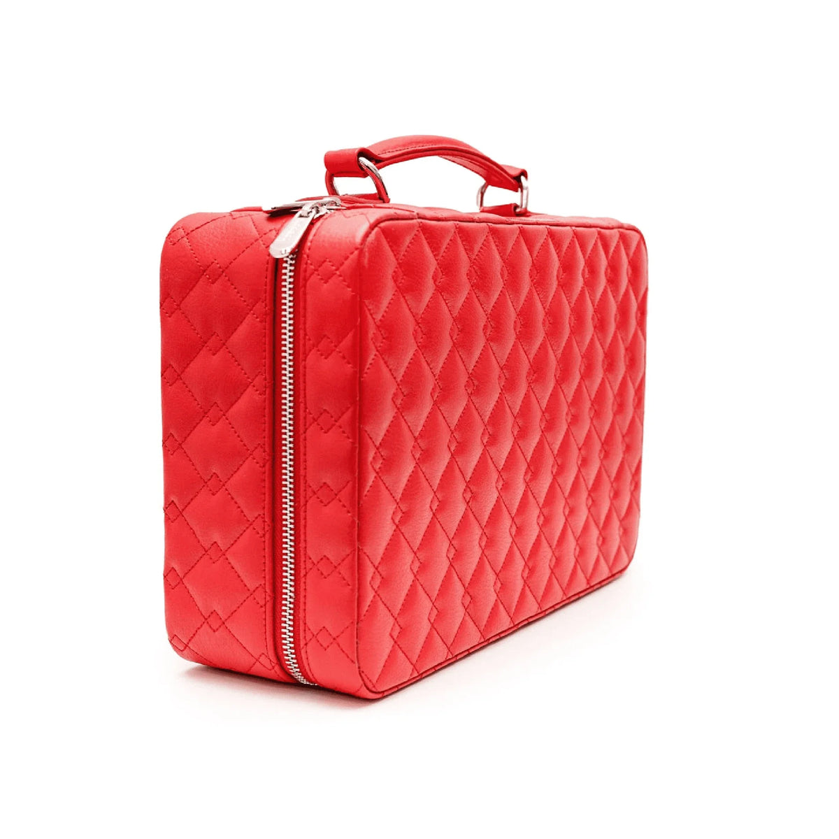 Icebox Large Traveler Case in red, 8-watch capacity, detail view 3