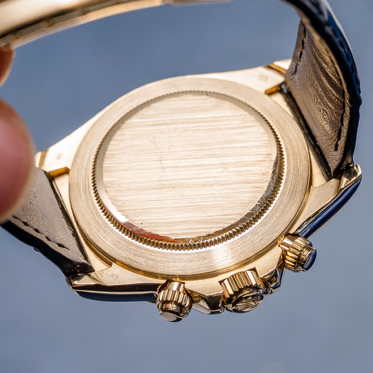 Rolex Daytona 16518 Yellow Gold – detail
