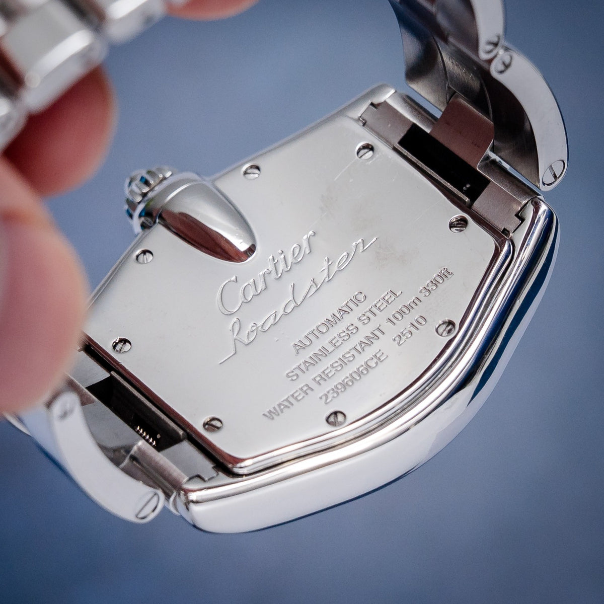 Cartier Roadster 2510 / W62025V3 Steel – bracelet