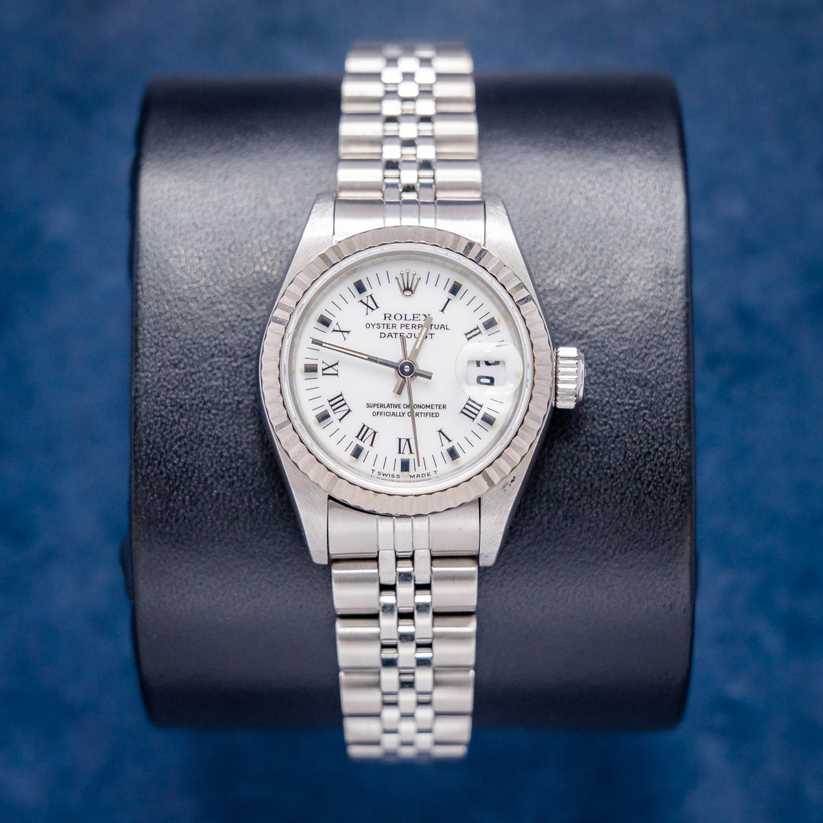 Rolex Datejust 69174 Steel & White Gold – front