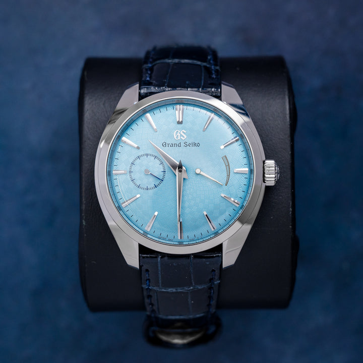 Grand Seiko Elegance Collection 605701 Mm Blue Dial – front