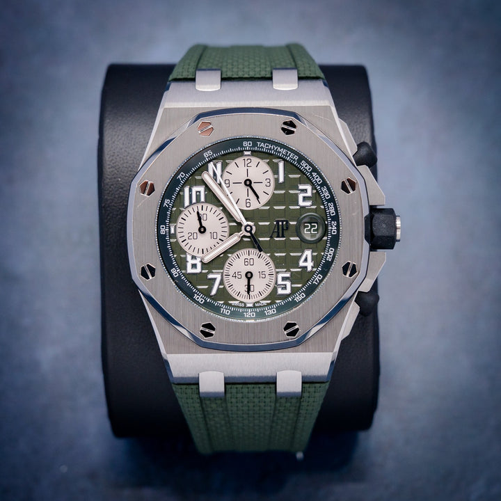 Audemars Piguet Royal Oak Offshore 26238TI.OO.A056CA.01 Green Dial – front