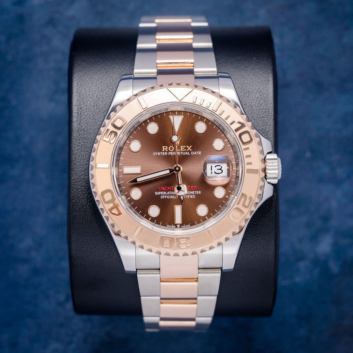 Rolex Yacht-Master 126621 Steel & Rose Gold Chocolate Dial – front