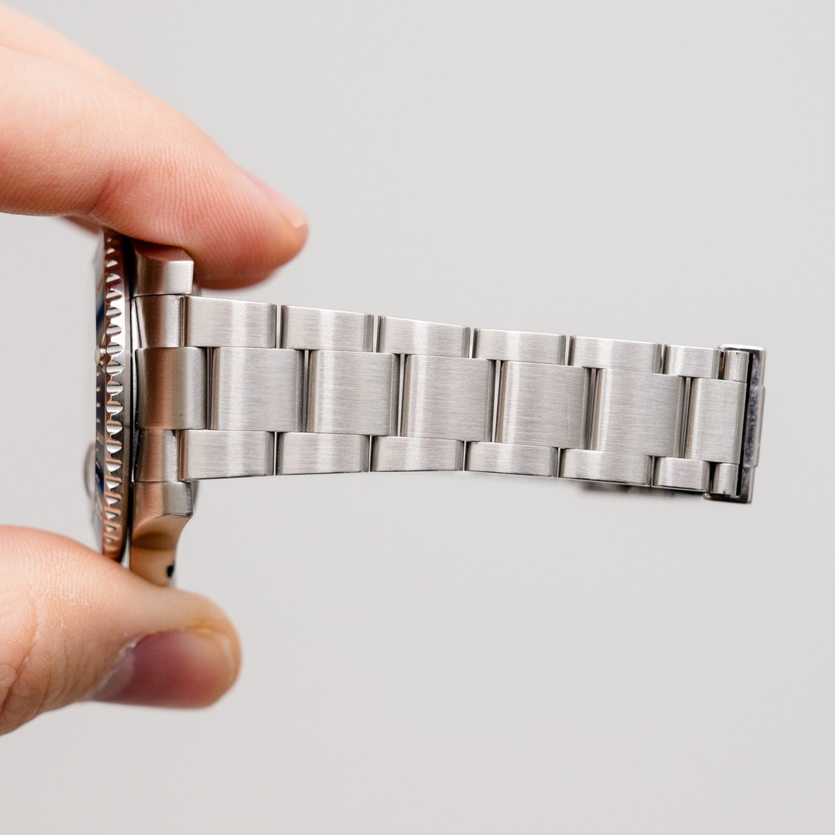 Rolex Submariner Date 116610LN Ceramic – dial close-up