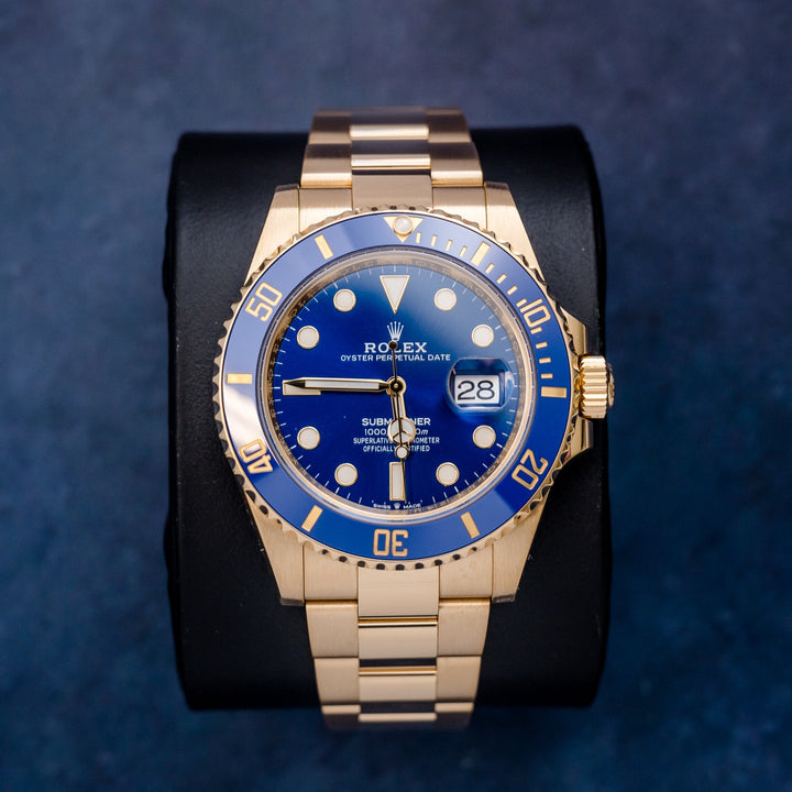 Rolex Submariner 126618LB Yellow Gold – front