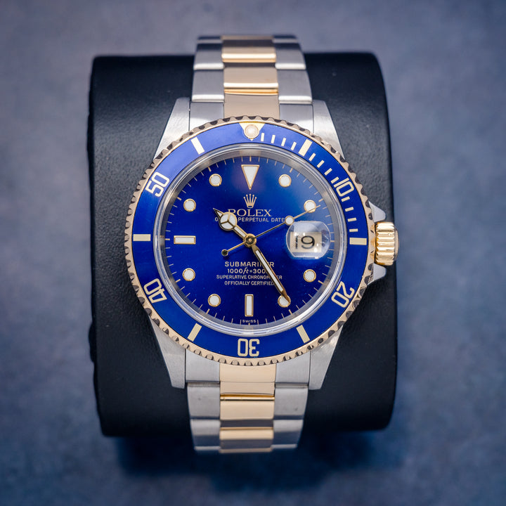 Rolex Submariner 16613 Steel & Yellow Gold – front