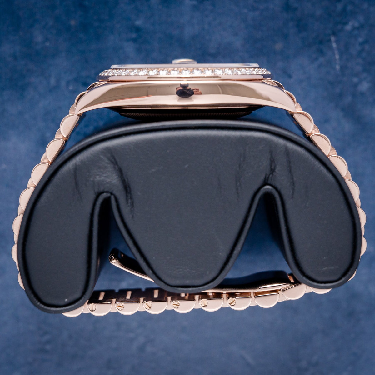 Rolex Day-Date 228345RBR Rose Gold Pave Diamond Dial – caseback