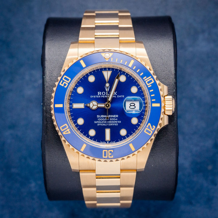 Rolex Submariner 126618LB Yellow Gold – front