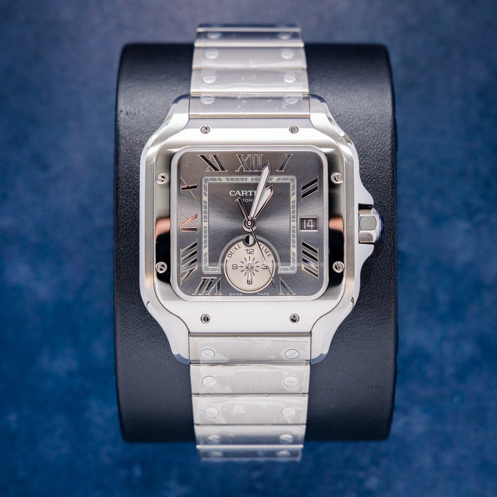 Cartier Santos WSSA0076 Charcoal Dial – front