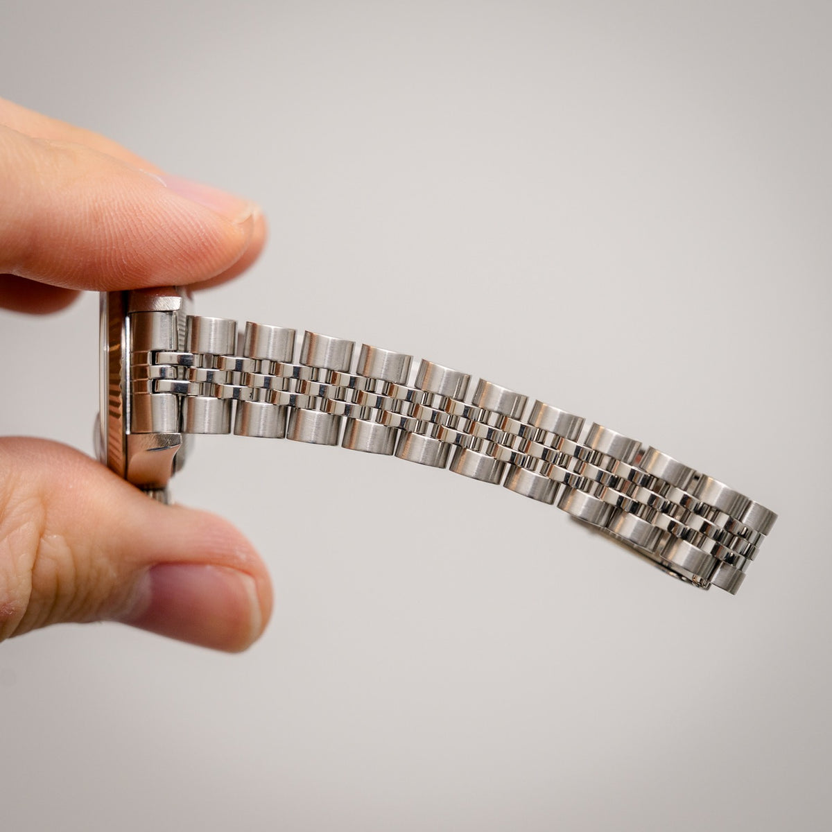 Rolex Datejust 69174 Steel & White Gold – dial close-up
