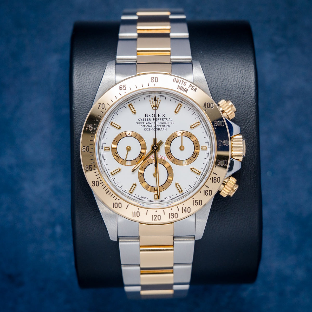 Rolex Daytona 16523 Steel & Yellow Gold – front