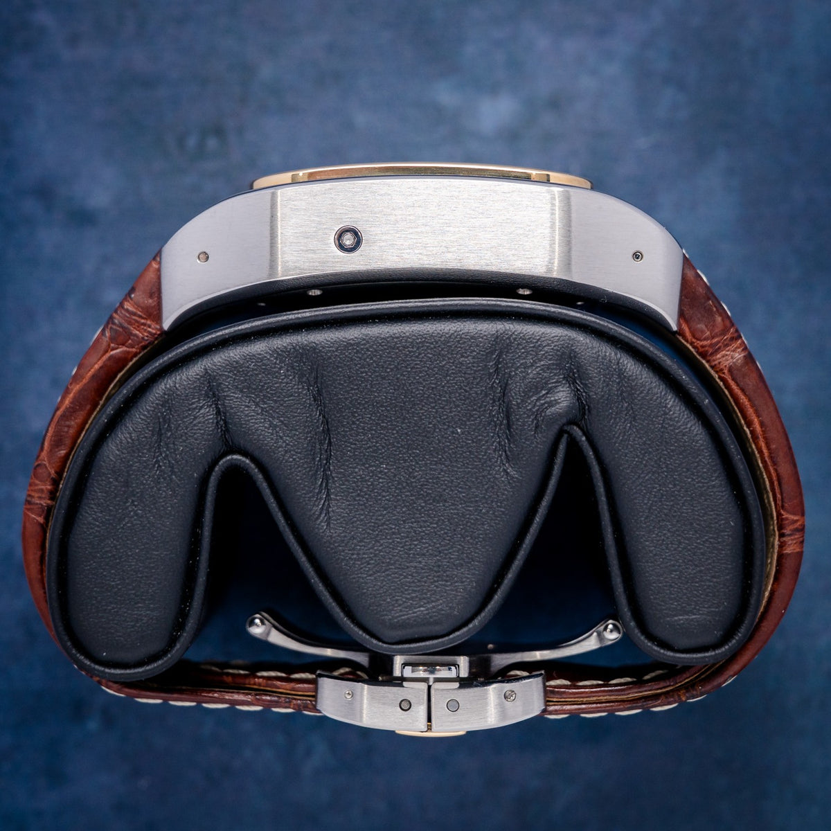 Cartier Santos 100 XL 2740 Steel & Yellow Gold – caseback