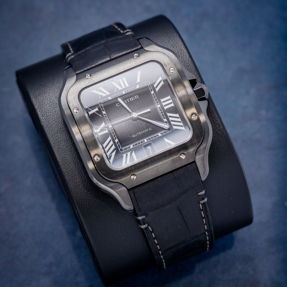 Cartier Santos Large WSSA0039 – dial close-up
