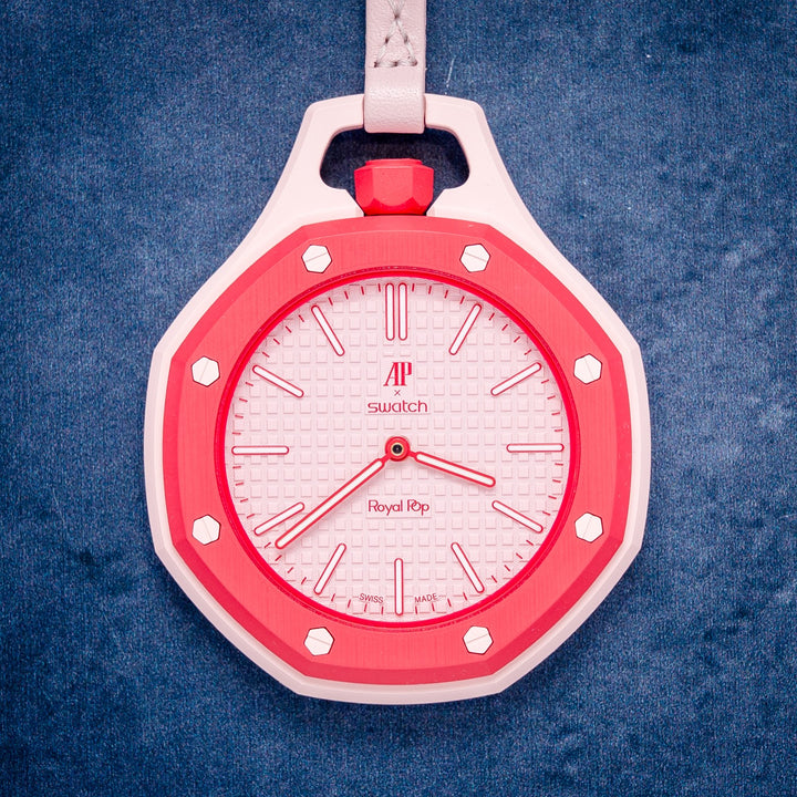 Audemars Piguet X Swatch Pink – front